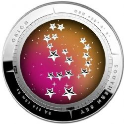 CIEL DU SUD -  ORION - PIÈCE EN ARGENT PUR -  PIÈCES DE L'AUSTRALIE 2014