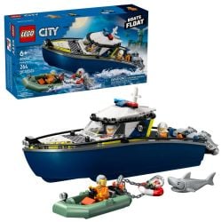 CITY -  LA POURSUITE EN BATEAU DE POLICE (264 PIÈCES) 60456