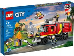 CITY -  LE CAMION DE COMMANDEMENT DE POMPIERS (502 PIÈCES) 60374