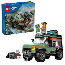 CITY -  LE CAMION DE MONTAGNE 4X4 TOUT-TERRAIN (221 PIÈCES) 60447