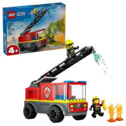 CITY -  LE CAMION DE POMPIERS AVEC ÉCHELLE (82 PIÈCES) 60463