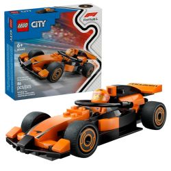 CITY -  LE PILOTE DE F1® AVEC LA VOITURE DE COURSE MCLAREN (86 PIÈCES) 60442