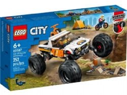 CITY -  LES AVENTURES EN 4X4 TOUT-TERRAIN (252 PIÈCES) 60387