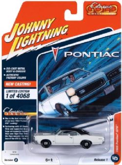 CLASSIC GOLD -  1966 PONTIAC GTO 1/64 - IVOIRE -  JOHNNY LIGHTNING 5