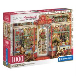CLEMENTONI -  BOUTIQUE DES FÊTES (1000 PIÈCES) -  CLASSIC CHRISTMAS COLLECTION