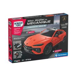 CLEMENTONI -  MON ATELIER DE MÉCANIQUE : LAMBORGHINI URUS (FRANÇAIS) -  SCIENCE ET JEU