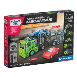 CLEMENTONI -  MON ATELIER DE MÉCANIQUE - TRANSPORTEUR (FRANÇAIS) -  SCIENCE & JEU
