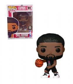 CLIPPERS DE LOS ANGELES -  FIGURINE POP! EN VINYLE DE PAUL GEORGE (MAILLOT NOIR) #13 (10 CM) 91