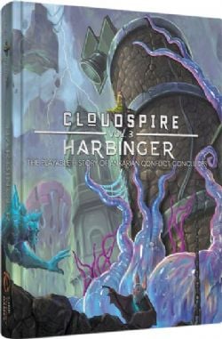CLOUDSPIRE -  THE HARBINGERS - HARDCOVER LORE & SCENARIO BOOK (ANGLAIS) VOL 3