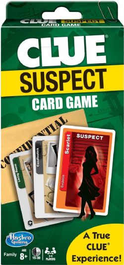 CLUE -  CLUE SUSPECT CARD GAME (ANGLAIS)