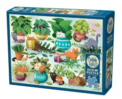 COBBLE HILL -  CHATS CONTRE PLANTES (500 PIÈCES)