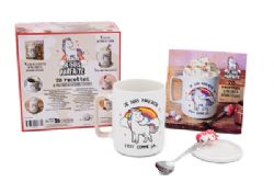 COFFRET LICORNE : JE SUIS PARFAITE : 20 RECETTES DE MUG CAKES -  (V.F.)