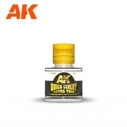 COLLE -  COLLE AK POUR MODELES EN PLASTIQUE (40ML) -  AK INTERACTIVE