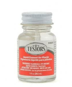 COLLE -  COLLE LIQUIDE POUR MODELES EN PLASTIQUE (29.5 ML) -  TESTORS