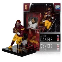 COMMANDERS DE WASHINGTON -  #5 JAYDEN DANIELS (18 CM) -  MCFARLANE TOYS