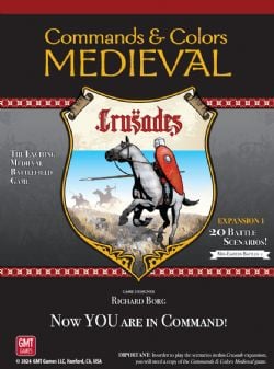 COMMANDS & COLORS -  COMMANDS & COLORS - MEDIEVAL - CRUSADES - MID-EASTERN BATTLES (ANGLAIS) GMT