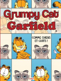 COMME CHIENS ET CHATS! -  GRUMPY CAT GARFIELD 01