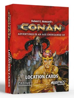 CONAN -  LOCATION CARDS (ANGLAIS)