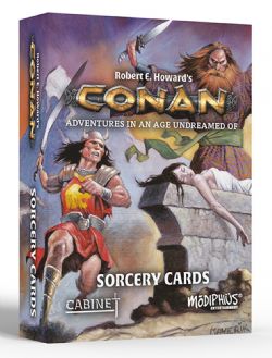 CONAN -  SORCERY CARDS (ANGLAIS)