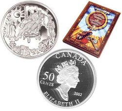 CONTES ET LÉGENDES -  LE CORDONNIER AU PARADIS -  PIÈCES DU CANADA 2002 06