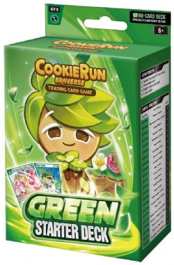COOKIERUN BRAVERSE -  BRAVE BEGINNING - GREEN STARTER DECK (ANGLAIS)
