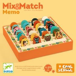 COOL SCHOOL -  MEMO MIX&MATCH ? (MULTILINGUE)