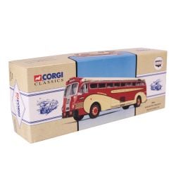 CORGI -  BURLINGTON TRAILWAYS YELLOW COACH 743 BUS 1/50 98464