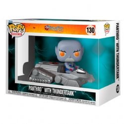COSMOCATS -  FIGURINES POP! RIDES EN VINYLE DE PANTHRO AVEC THUNDERTANK (10 CM) 130
