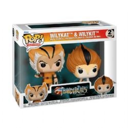 COSMOCATS -  PAQUET DE 2 FIGURINES POP! - WILYKAT & WILYKIT (10 CM)