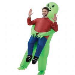 COSTUME D'ALIEN GONFLABLE (ADULTE)