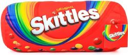 COUSSIN LOMBAIRE CYLINDRIQUE DE SKITTLES (12