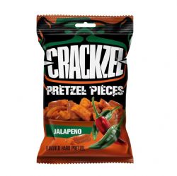CRACKZEL -  BOUCHÉES DE BRETZEL - JALAPENO (85 G)