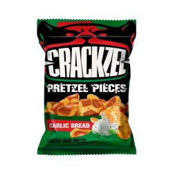 CRACKZEL -  BOUCHÉES DE BRETZEL - PAIN À L'AIL (85 G)