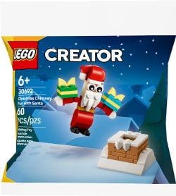 CREATOR -  PÈRE NOËL SAUTANT DANS LA CHEMINÉE (60 PIÈCES) 30692