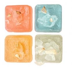 CRISTAUX -  ENSEMBLE DE 4 CRISTAUX (SAVEURS ALÉATOIRES)