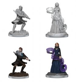 CRITICAL ROLE: FIGURINES NON PEINTES -  VAMPIRES & NECROMANCER NOBLES -  FIGURINE JDR