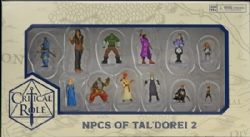 CRITICAL ROLE: FIGURINES PEINTES -  NPCS OF TAL'DOREI -  FIGURINE JDR 2