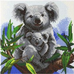 CRYSTAL ART -  Cuddly Koalas