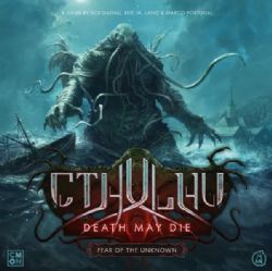 CTHULHU: DEATH MAY DIE -  JEU DE BASE (ANGLAIS) -  FEAR OF THE UNKNOWN