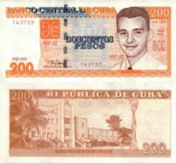 CUBA -  200 PESOS 2022 (UNC) 130