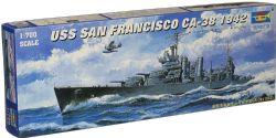 CUIRASSÉS -  USS SAN FRANCISCO CA-38 1942 1/700