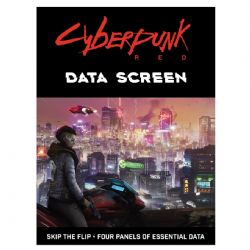 CYBERPUNK RED -  DATA SCREEN (ANGLAIS) -  ÉCRAN MJ