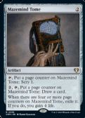 Commander Masters -  Mazemind Tome