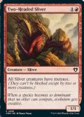 Commander Masters -  Two-Headed Sliver