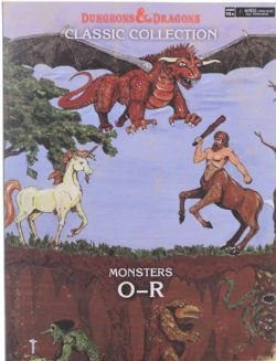 D&D CLASSIC COLLECTION -  MONSTERS O-R