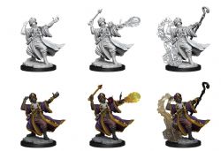 D&D FRAMEWORKS FIGURINE NON-PEINTE -  HUMAN WIZARD MALE -  FIGURINE JDR NON-PEINTES DUNGEONS & DRAGONS