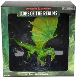 D&D ICONS OF THE REALMS: FIGURINES PRÉ-PEINTES -  ADULT GREEN DRAGON -  FIGURINE JDR PRÉPEINTE DUNGEONS & DRAGONS