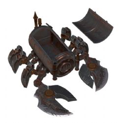 D&D ICONS OF THE REALMS: FIGURINES PRÉ-PEINTES -  APPARATUS OF KWALISH -  FIGURINE JDR PRÉPEINTE DUNGEONS & DRAGONS