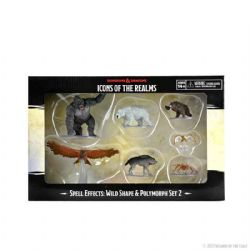 D&D ICONS OF THE REALMS: FIGURINES PRÉ-PEINTES -  SPELL EFFECTS: WILD SHAPE & POLYMORPH SET 2 -  FIGURINE JDR PRÉPEINTE DUNGEONS & DRAGONS