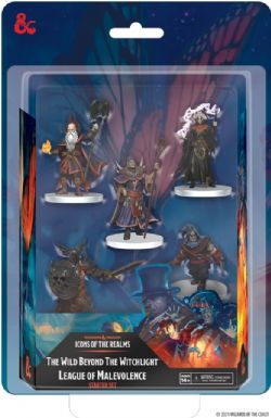 D&D ICONS OF THE REALMS: FIGURINES PRÉ-PEINTES -  THE WILD BEYOND THE WITCHLIGHT : LEAGUE OF MALEVOLENCE -  FIGURINE JDR PRÉPEINTE DUNGEONS & DRAGONS